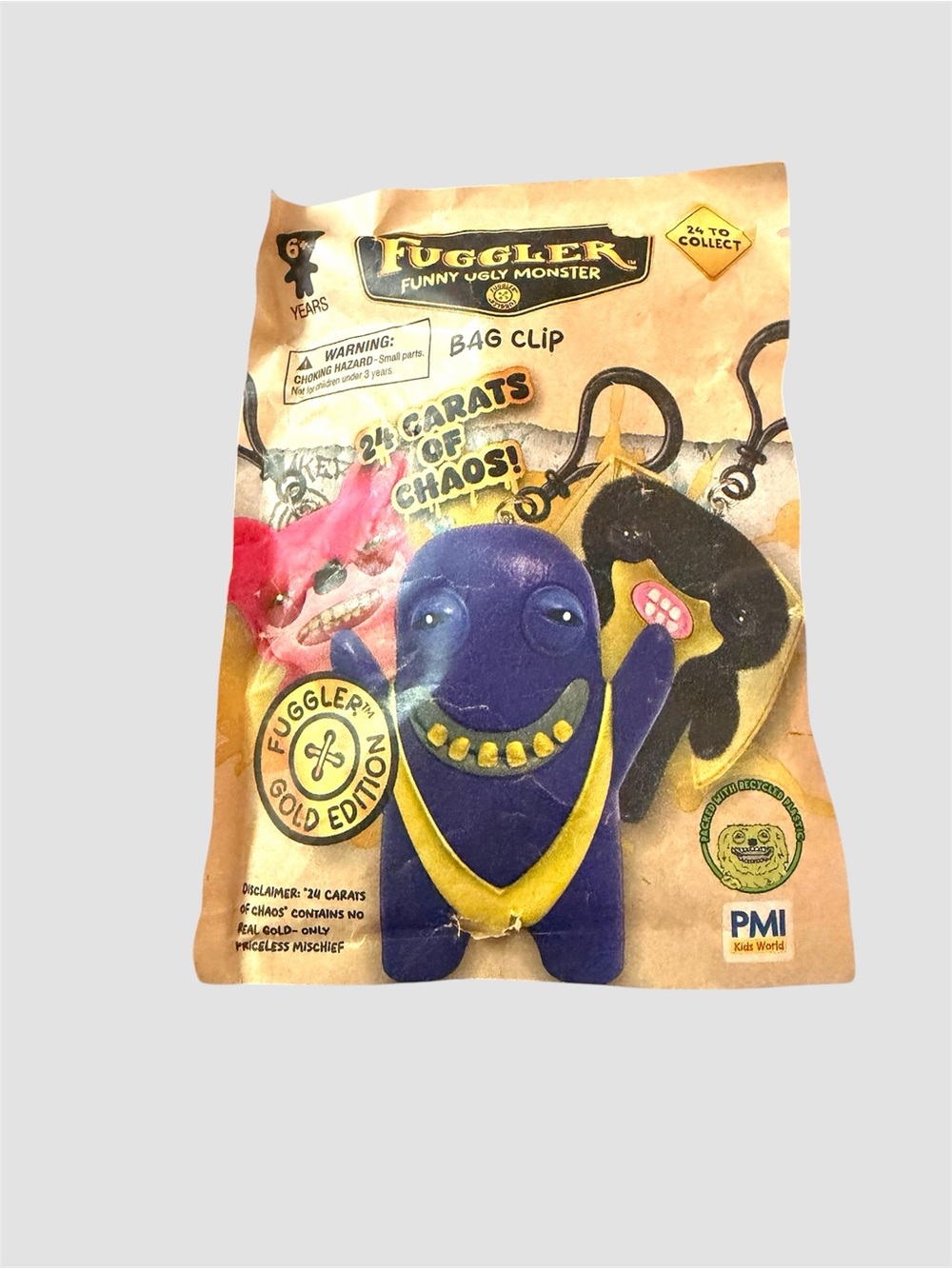 *new* Fuggler Gold Edition Blind Bag Clip Keychain